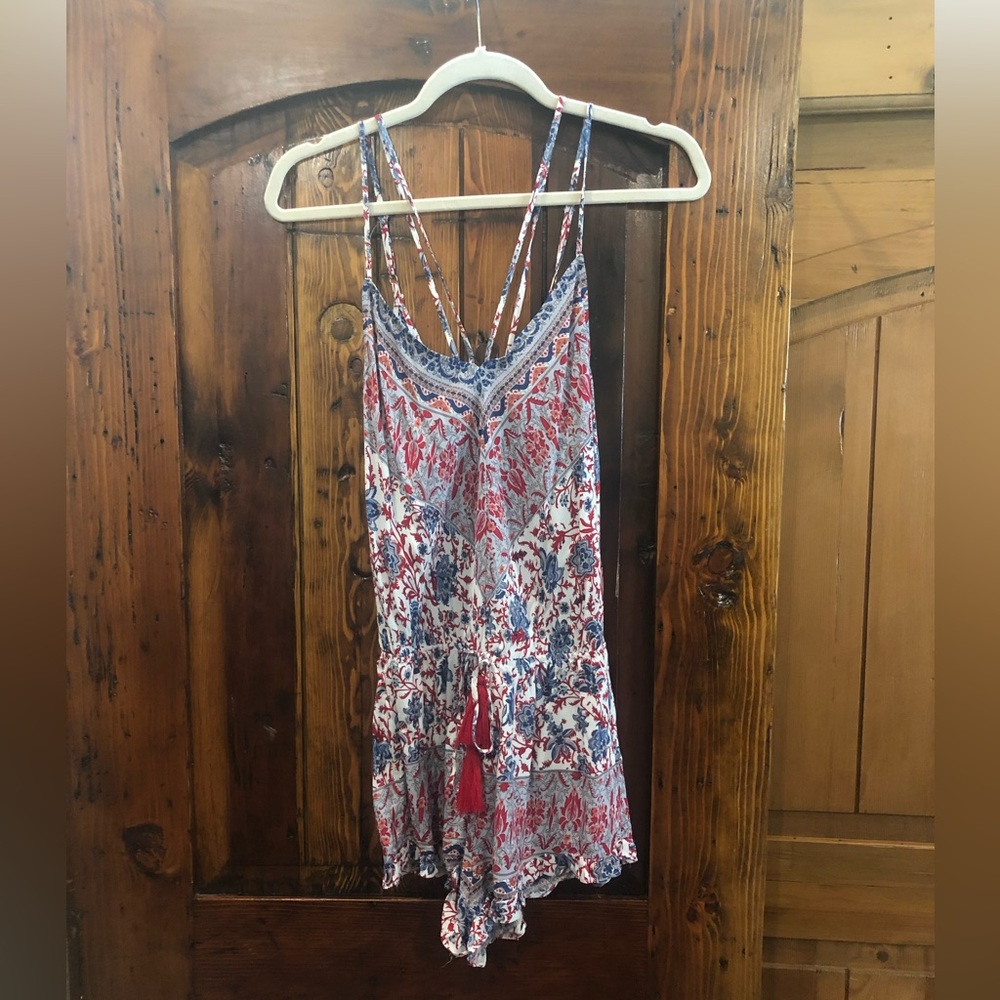 Cotton candy romper